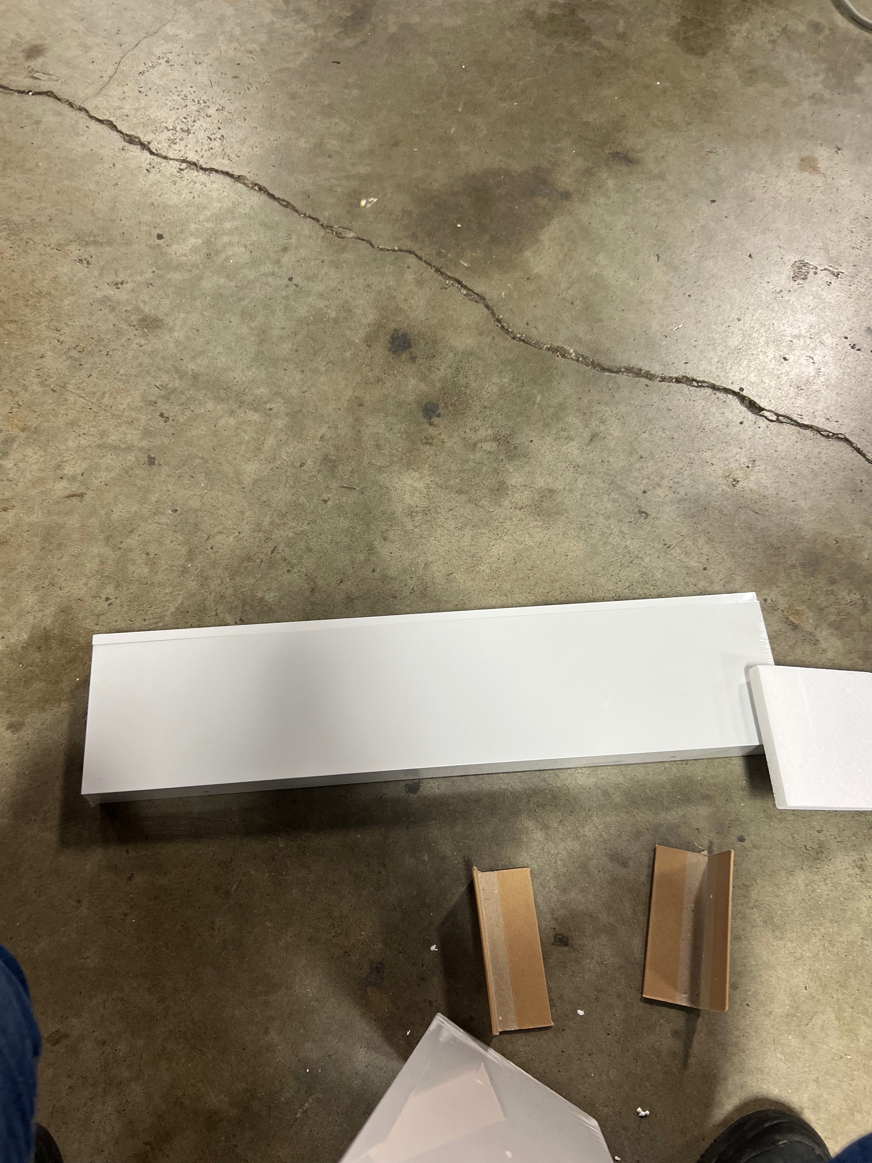 Floating Shelves for Wall Storage Set of 4, Picture Ledge Shelf, White