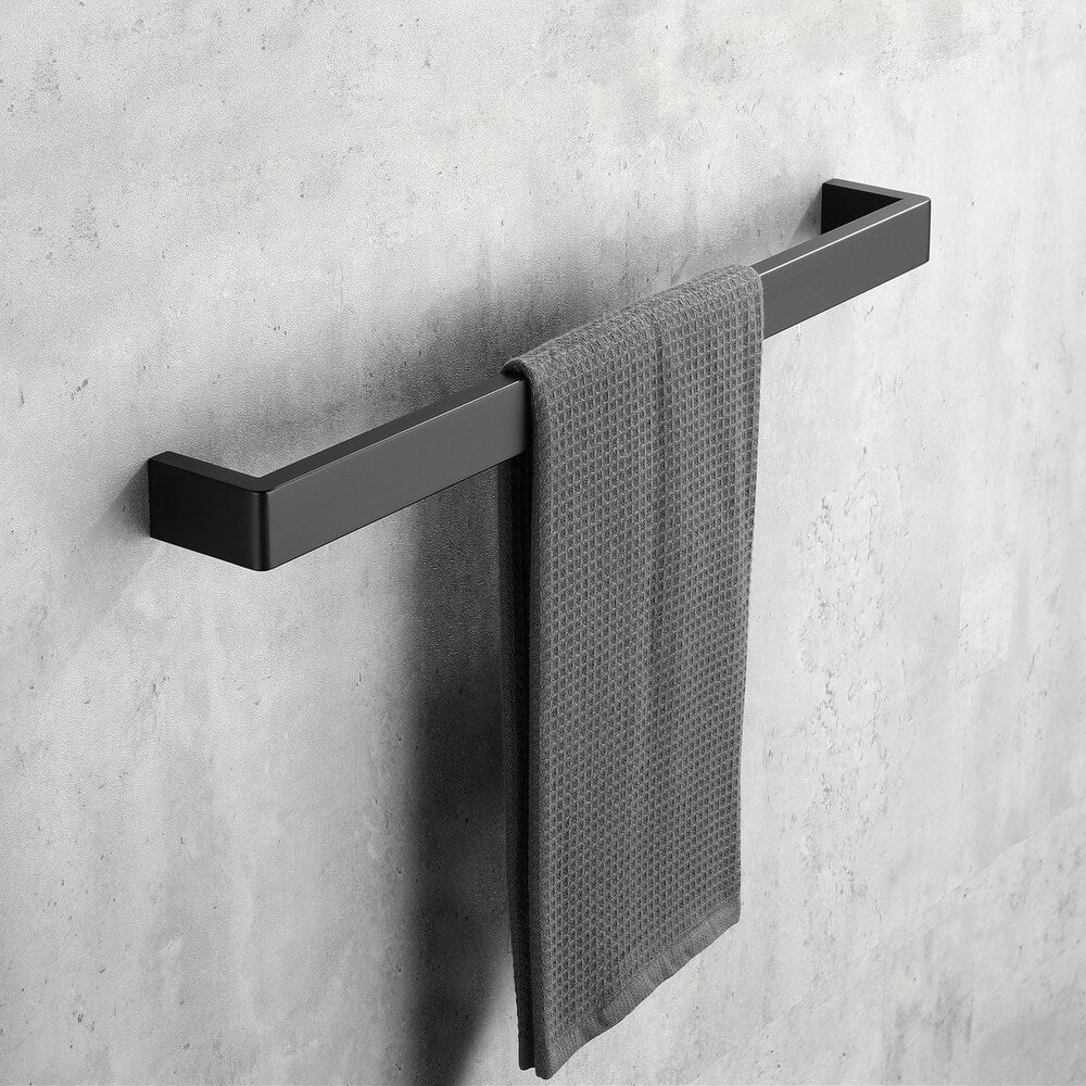 Bathroom Hardware Towel Bar - Black