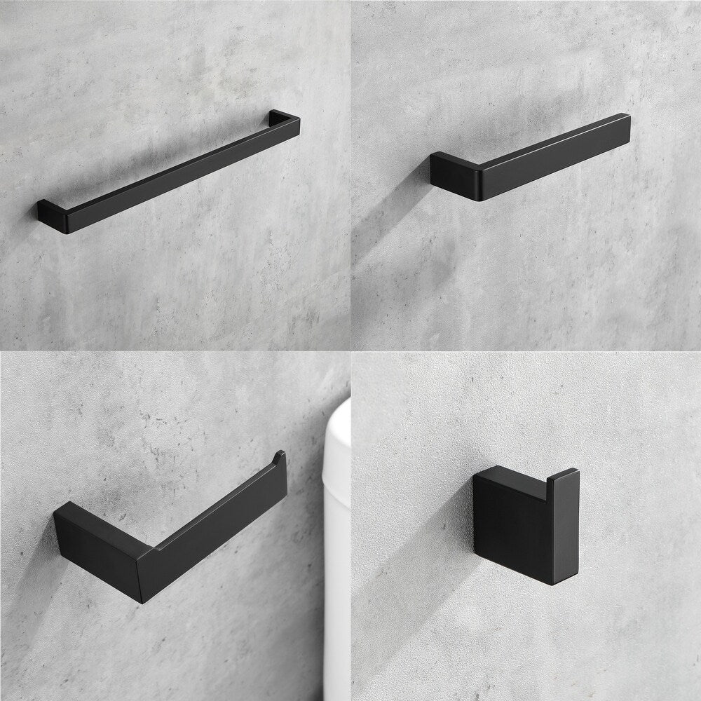 5-piece Bathroom Hardware Set Towel Bar Set