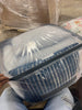 Ellison Embroidered Colorblock Comforter Bedding Set Dark Teal King