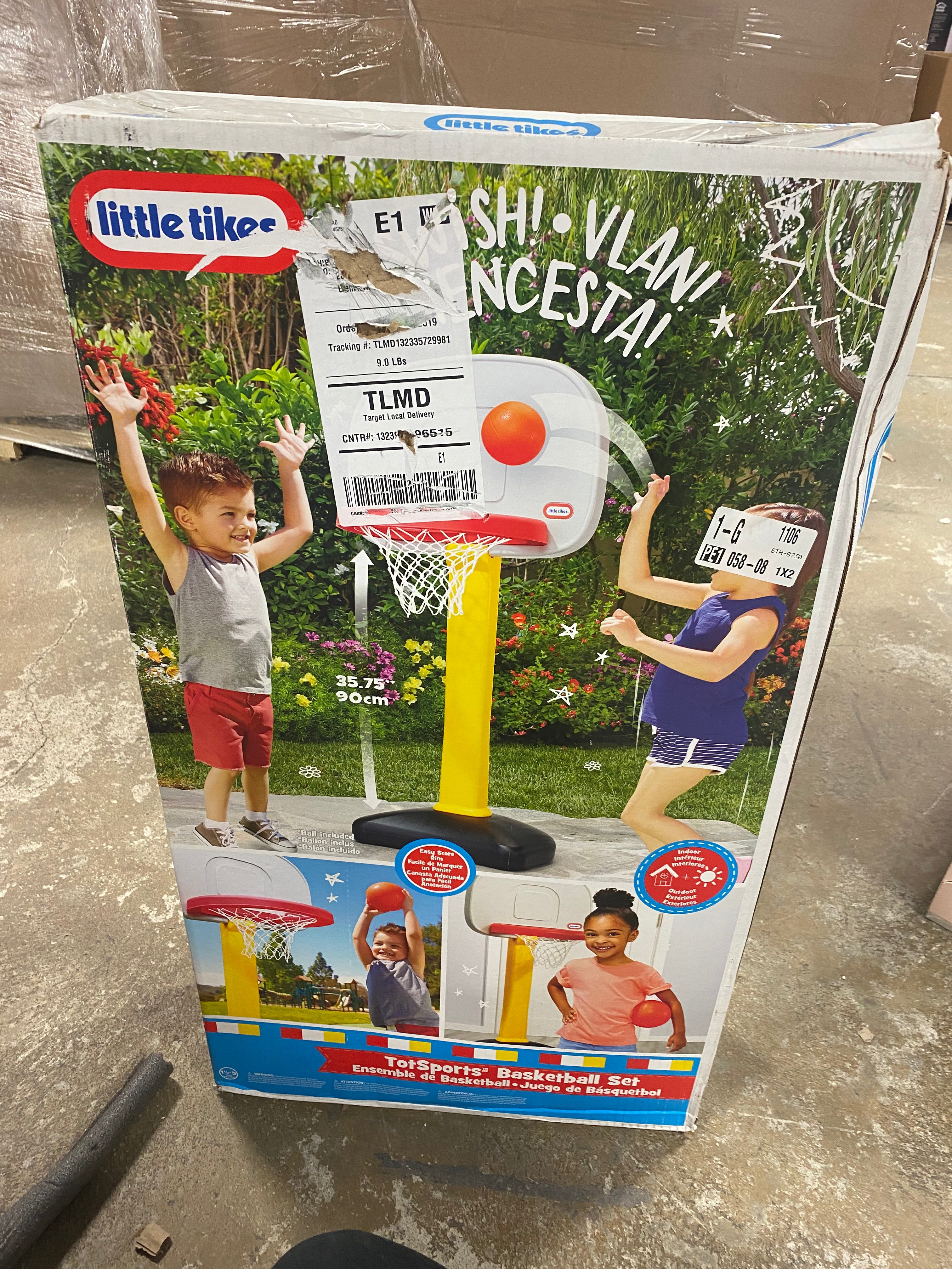 TotSports Basketball Set - Non Adjustable Post