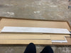 King Rustic Ridge Farmhouse Panel Headboard Washed White - King
