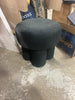 Boucle Fully Upholstered Accent Ottoman Stool