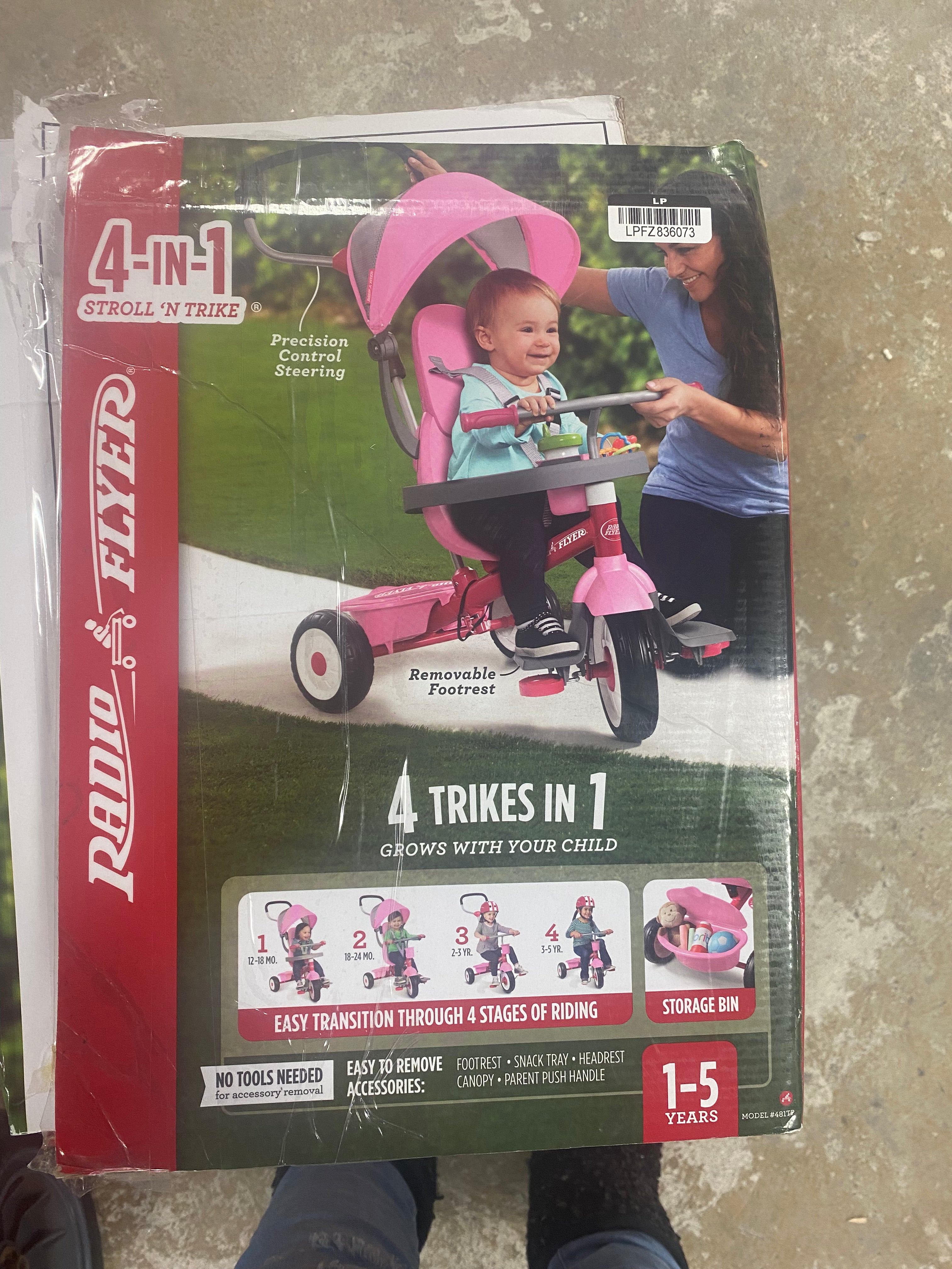4-in-1 Stroll 'N Trike
