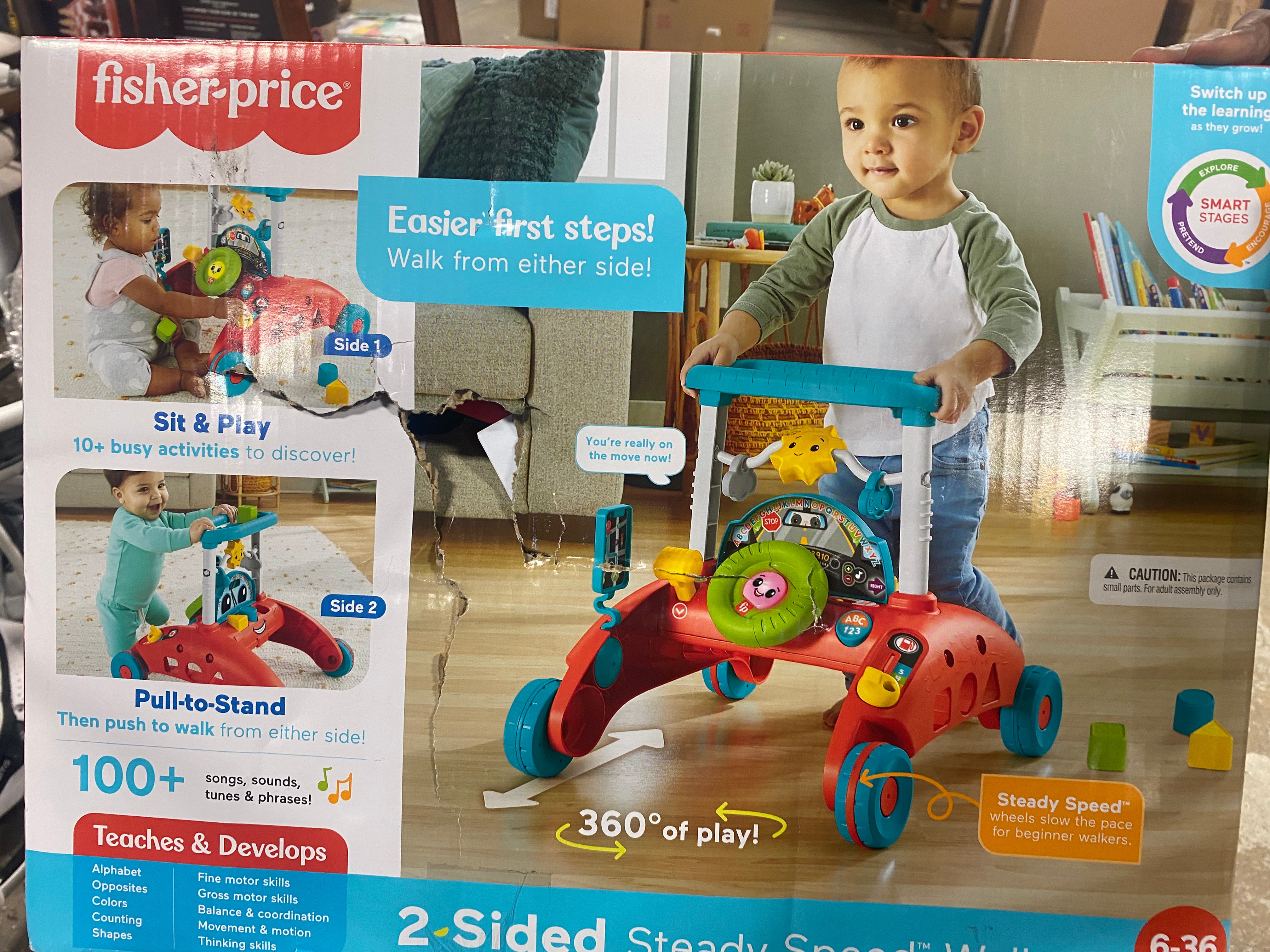 2-Sided Steady Speed Walker