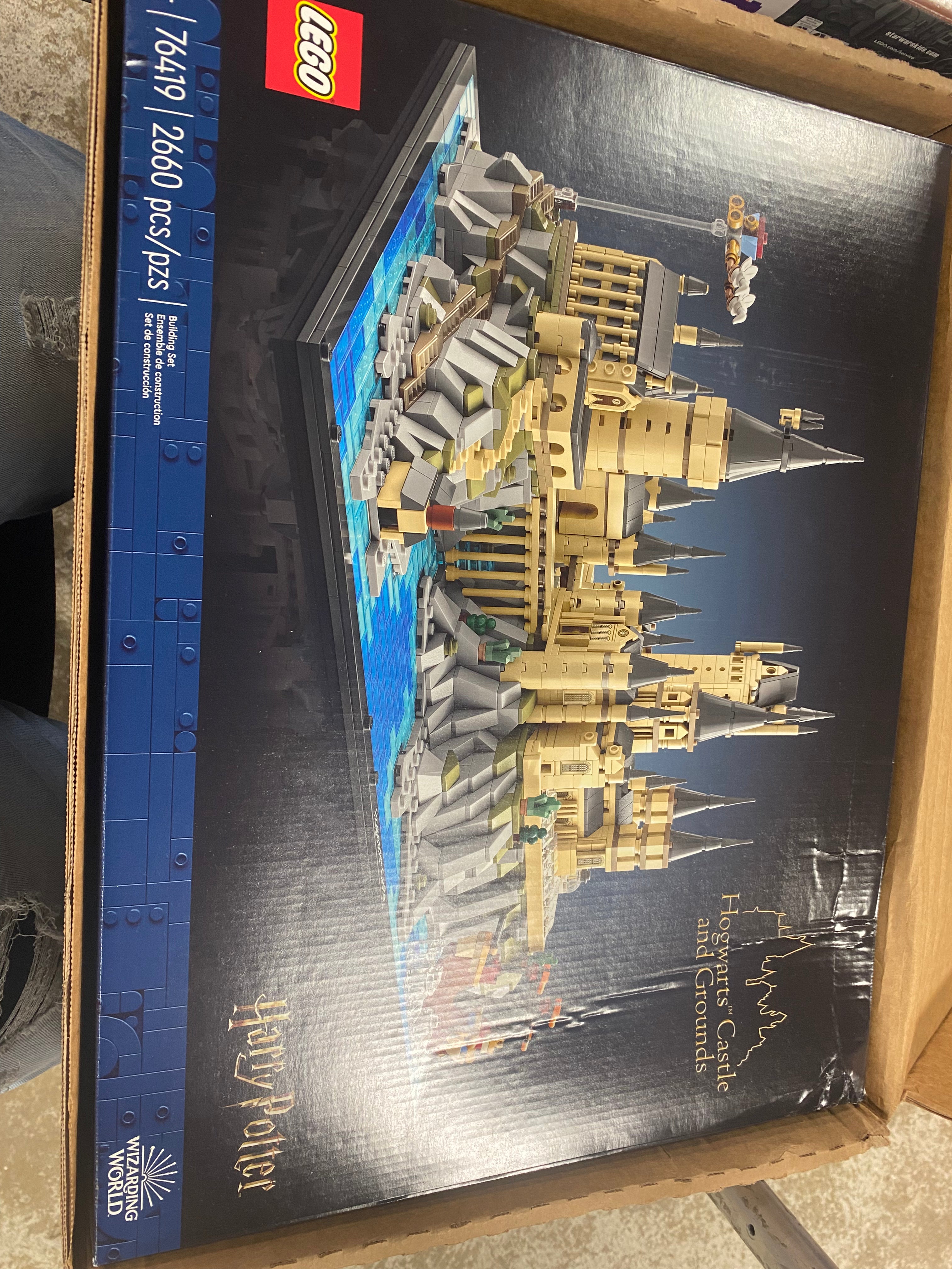 Harry Potter Hogwarts Castle and Grounds Wizarding Set