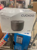 6-Cup Micom Rice Cooker and Warmer Gray: 12 Settings, Automatic Keep Warm, Timer, Dishwasher-Safe Parts