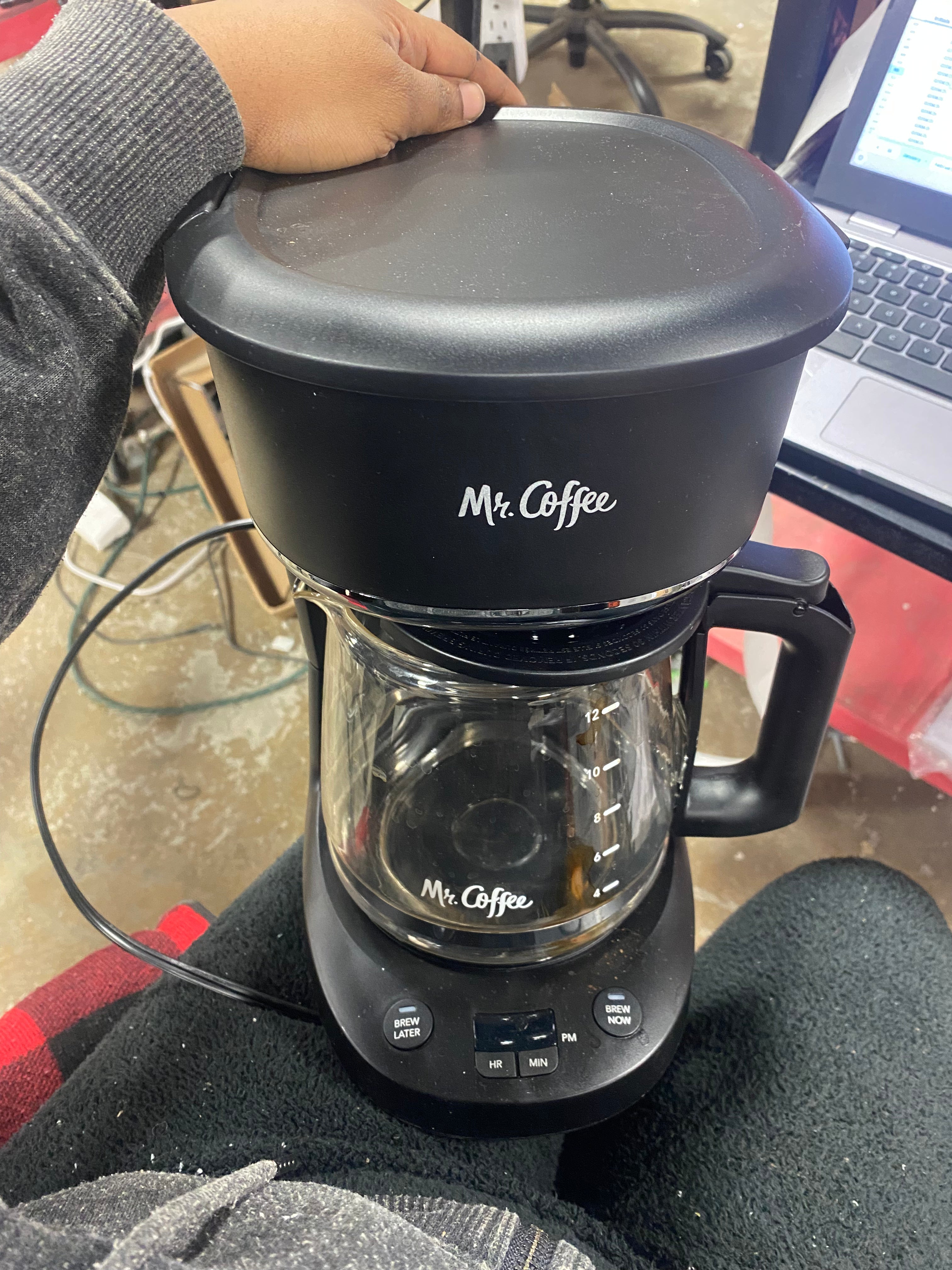 14-Cup Programmable Coffeemaker - Stainless Steel - Drip Coffee Maker, Automatic Shut-Off, LCD Display