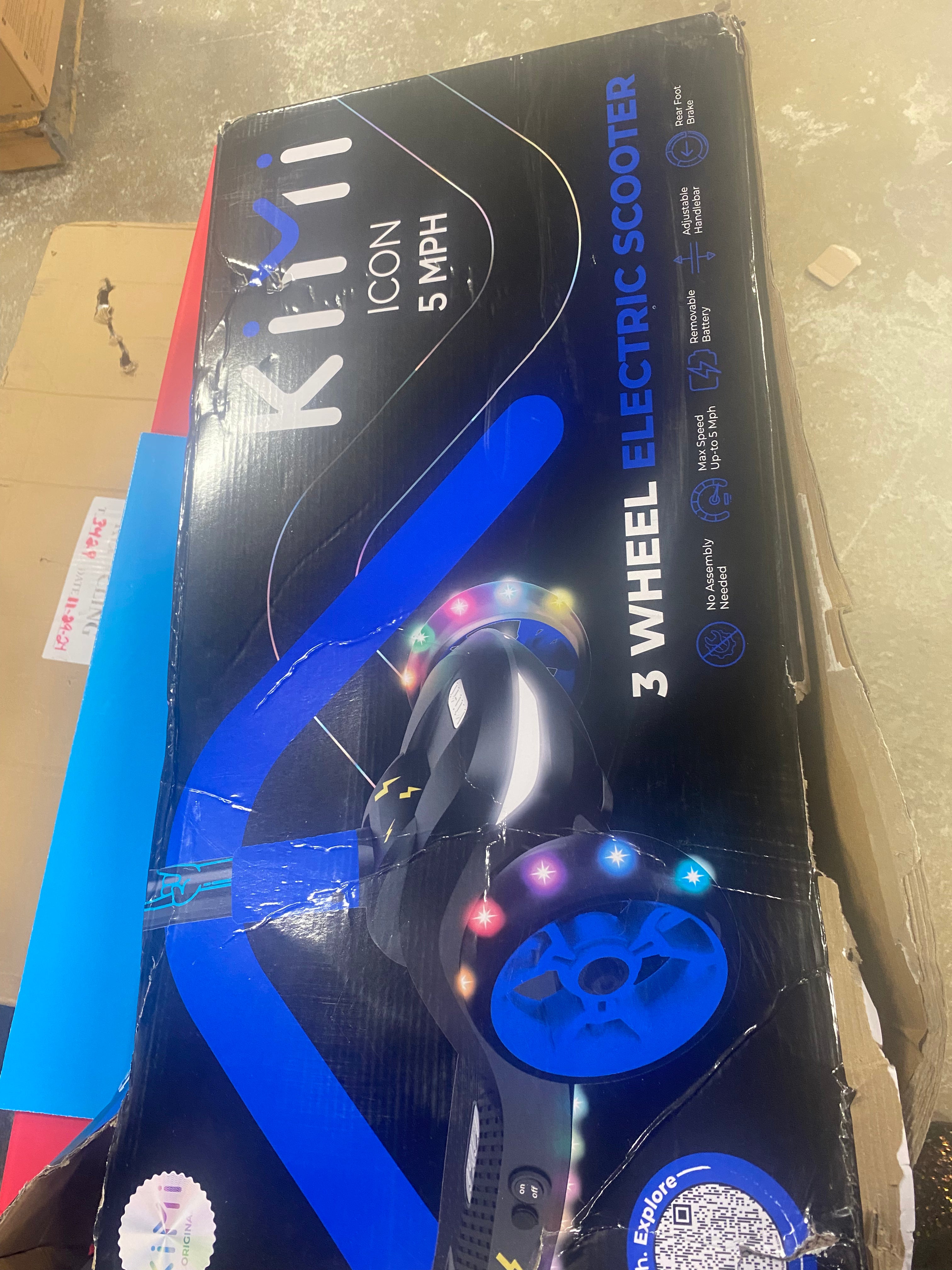 Kids' Electric Scooter - Blue