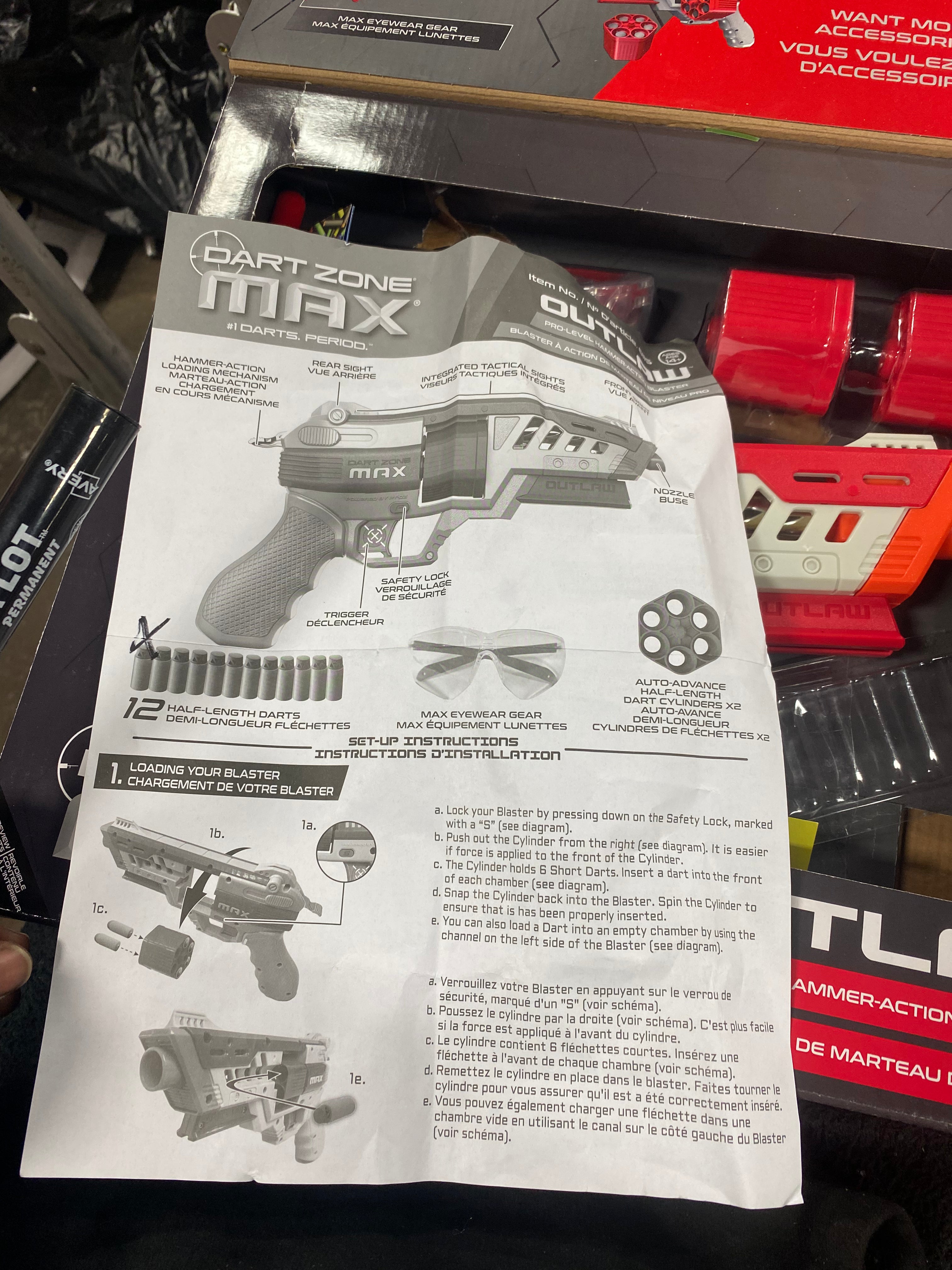 Dart Zone Covert Ops Max Outlaw