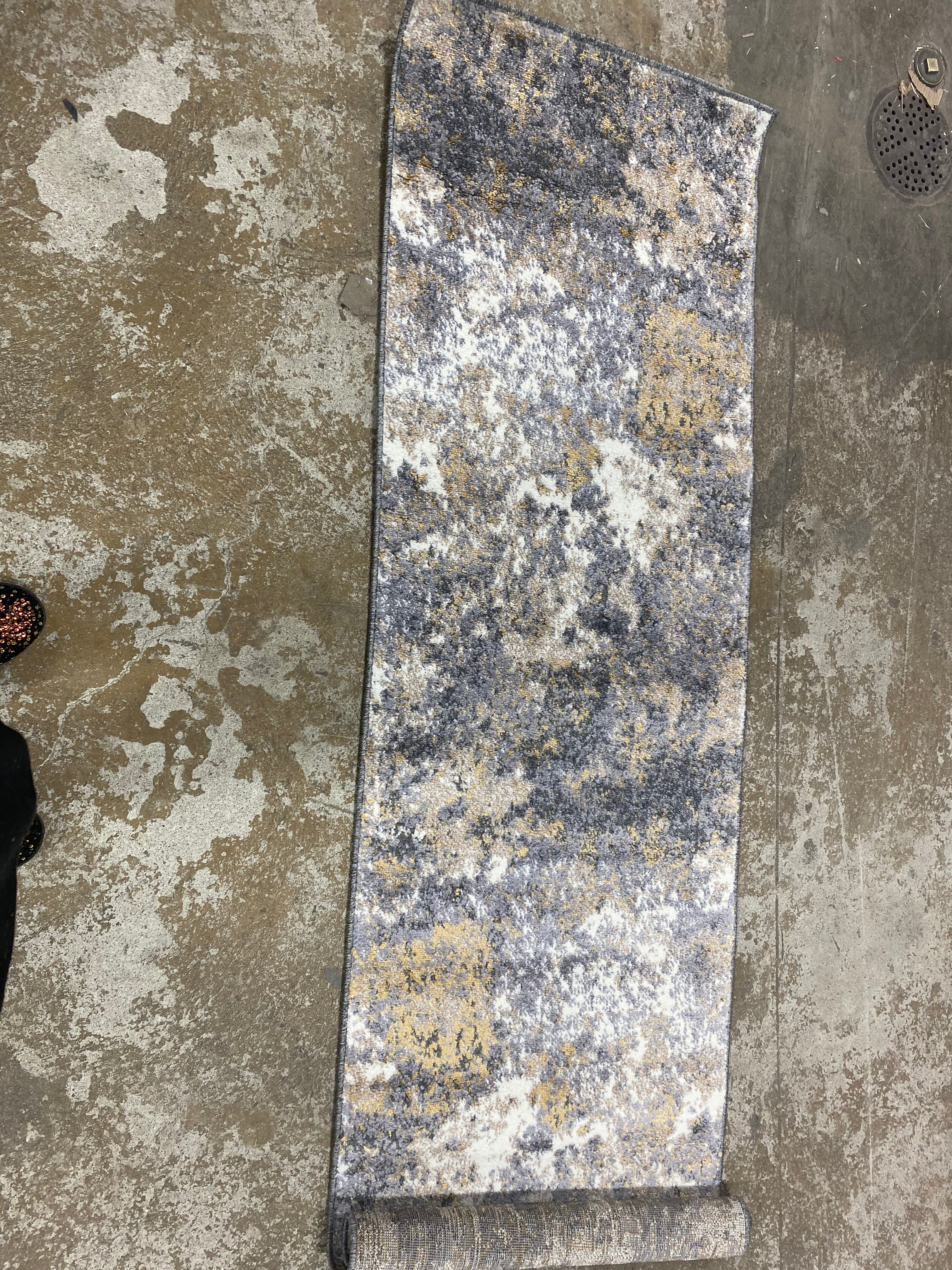 Abstract Area Rug - Runner 2'2x7'4