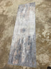Bliss Modern Abstract Design Area Rug Gray/Ivory/Yellow - 5' x7'
