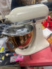 10-Speed Stand Mixer with Copper Bowl Fresh Linen - Metal