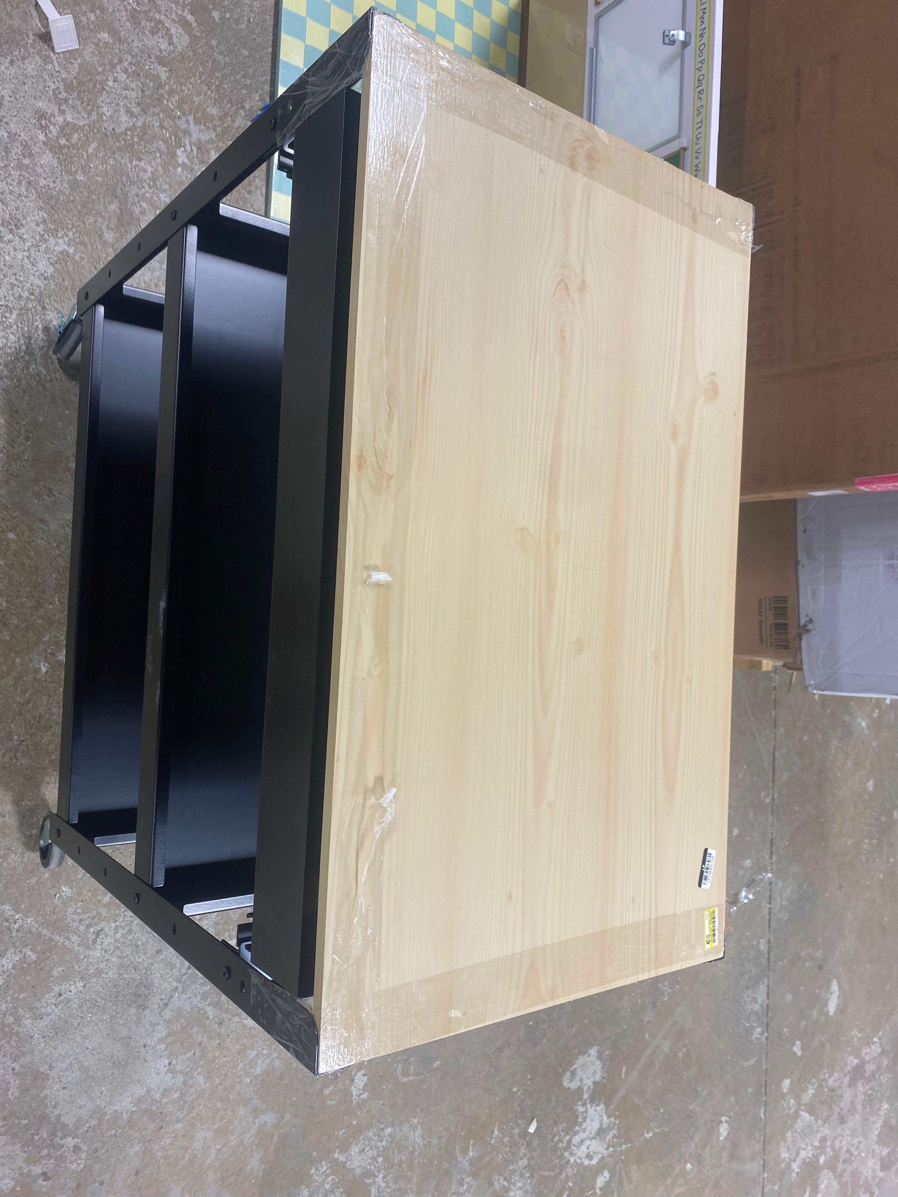3 Tier Metal Rolling Service Cart