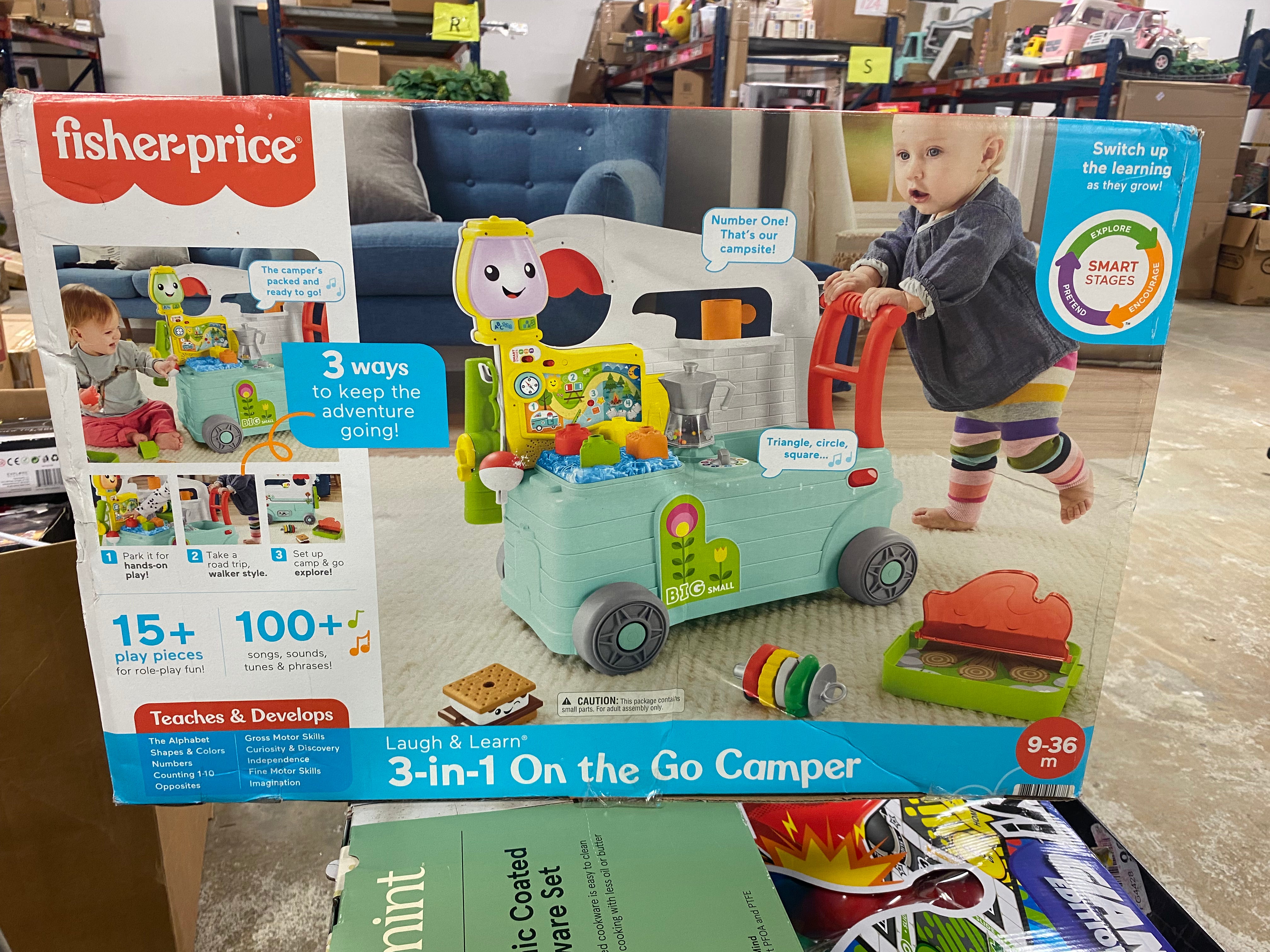 Laugh & Learn 3-In-1 On-The-Go Camper