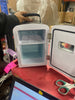 6 can Mini Refrigerator: Countertop Tiny Fridge for Skincare & Makeup, 40°F Cooling, Black