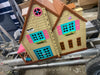 Toy House with Furniture 20pc - Honeysuckle Hillside Cottage