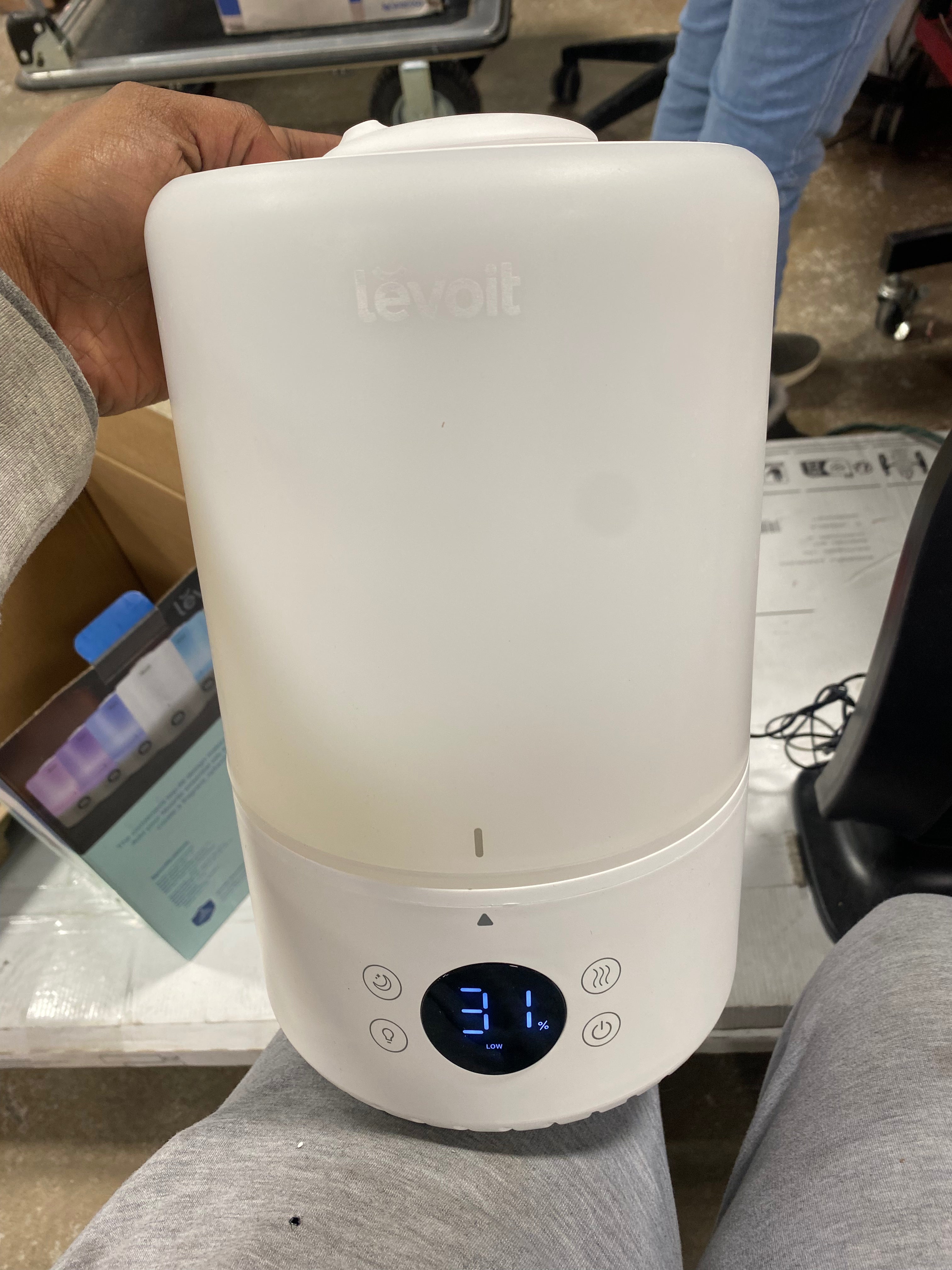 Dual Smart Top Fill Humidifier: Cool Mist, Ultrasonic, No Filter, 25 Hr Run, Bedroom & Baby