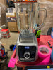 Digital Blender with 8 Total Blend Programs, 4 Speeds & Round-Plated Tamper Gray: Crushes Ice, Smoothie Maker