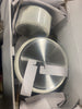 7pc Nonstick Ceramic Coated Aluminum Cookware Set