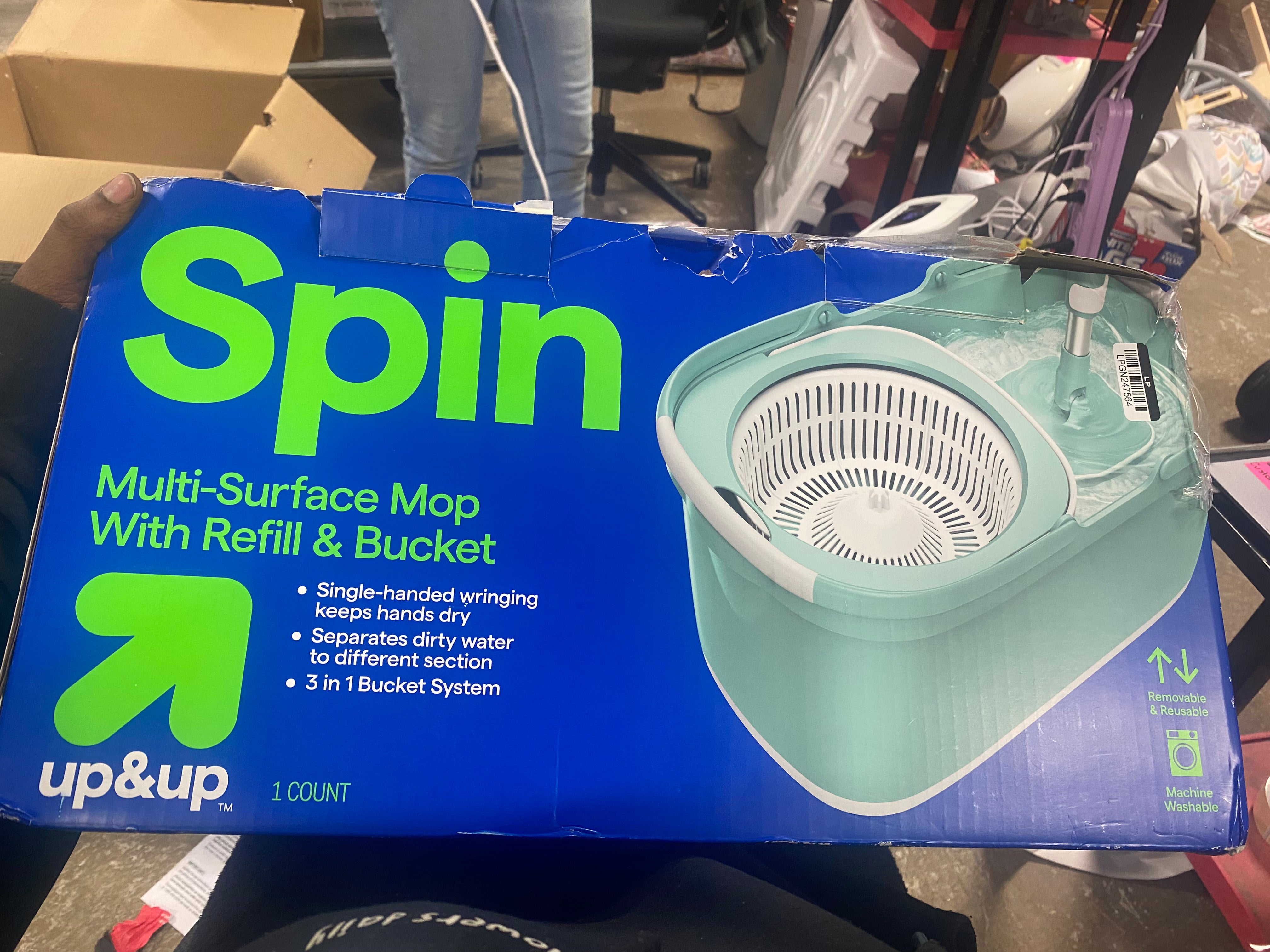 Spin Mop with Refill