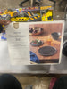 12pc Earthenware Houlton Dinnerware Set Black - Solid Plate & Bowl Dish Set, Microwave & Dishwasher Safe