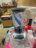 2-in-1 One Touch Blender - Stainless Steel: Glass Jar, 6 Speeds, Smoothies, Ice Crush, Dishwasher-Safe Parts