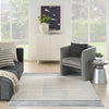 ASTRA WASHABLES Ivory Blue 3'3