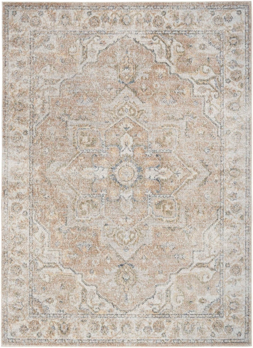 ASTRA WASHABLES Beige 4'x6'