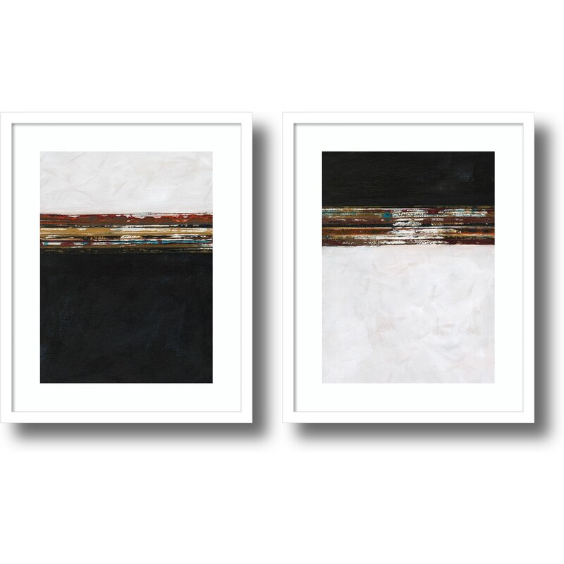 A Sense of Space - set of 2 by Jodi Fuchs Framed Wall Art Prints