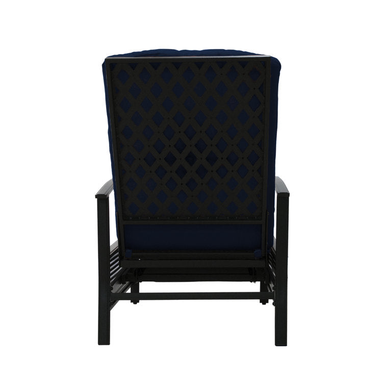 Aadhira Adjustable Outdoor Recliner Patio Chair with Cushions - Comfortable Recliner Chair