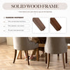 Aalbert Tufted Wing Back Dining Chairs (Set of 2)