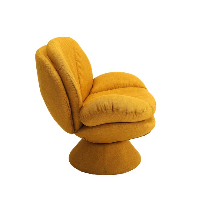 Abbate Upholstered Swivel Armchair