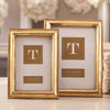 Abby Gold Beveled Picture Frame - Set of 2