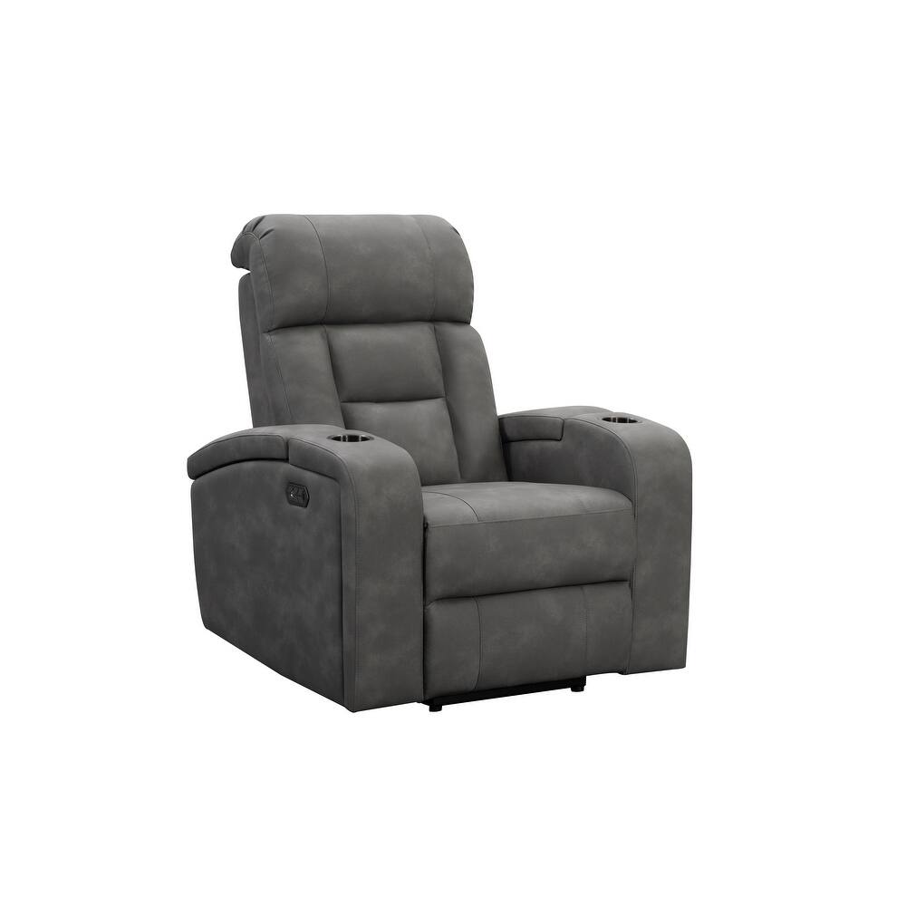 Wyola Grey Triple Power Recliner