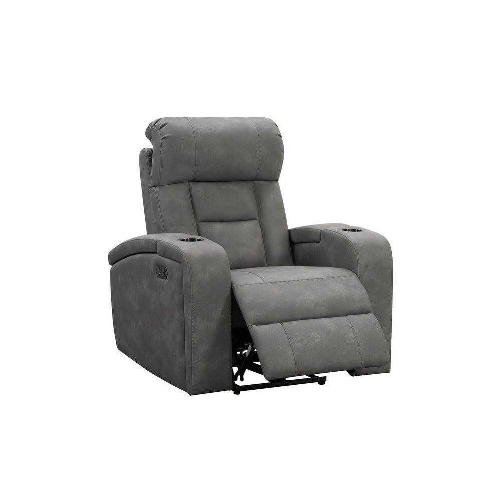 Wyola Grey Triple Power Recliner