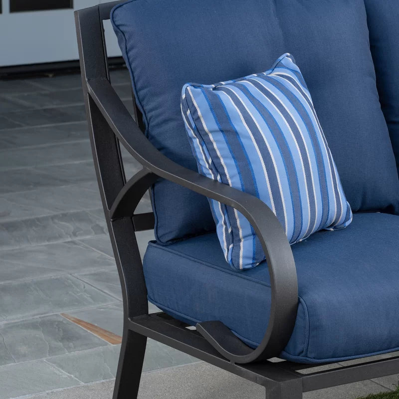 Abdishakur 4 - Person Outdoor Seating Group with Cushions