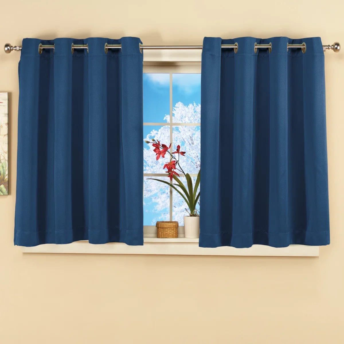 Abdualeem Polyester Blackout Curtain Single Panel