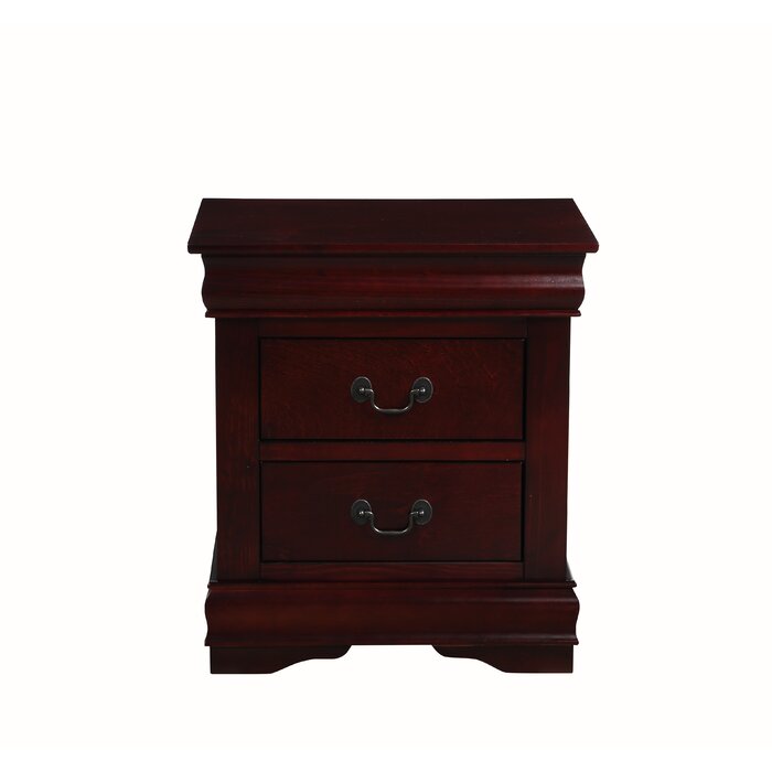 Abert Solid + Manufactured Wood Nightstand
