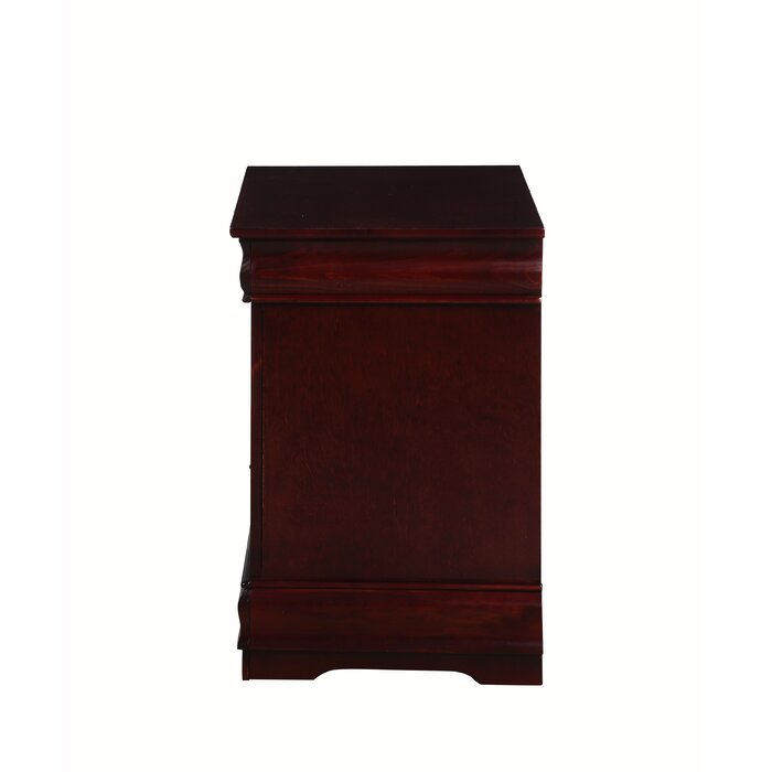 Abert Solid + Manufactured Wood Nightstand