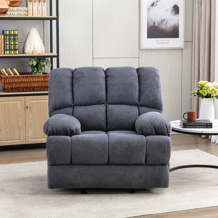 Abimael Manual Glider Upholstered Recliner