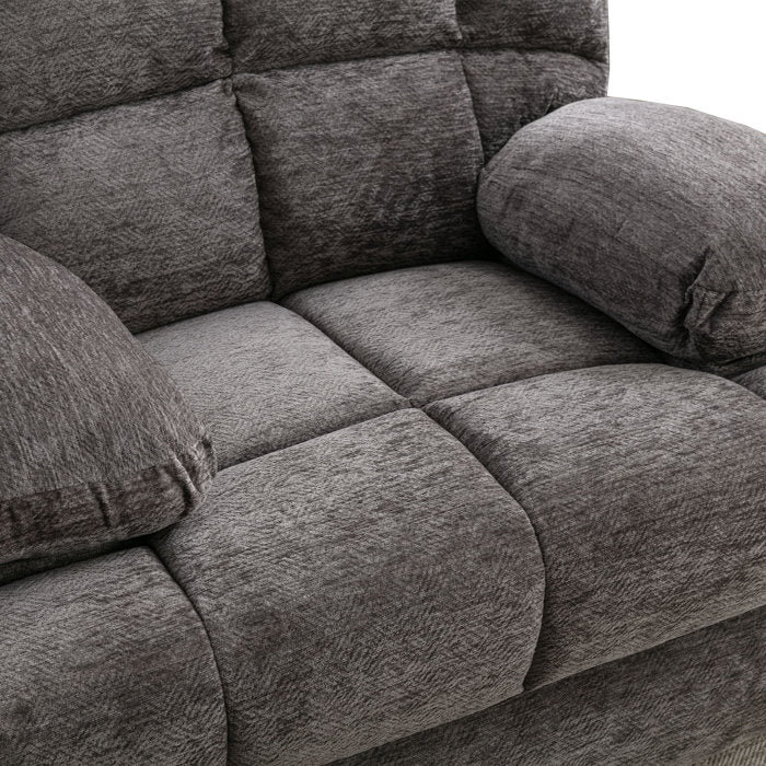 Abimael Manual Glider Upholstered Recliner
