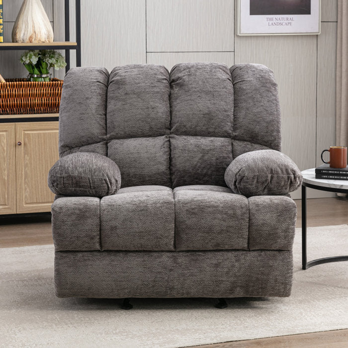 Abimael Manual Glider Upholstered Recliner