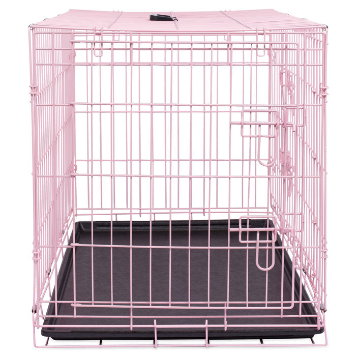 Abrams Medium Internet's Best Steel Foldable Wire Dog Pet Crate (final cut, no further discounts)