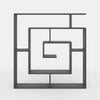 Anthracite Abston Geometric Bookcase