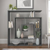 Anthracite Abston Geometric Bookcase