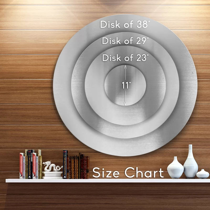 Abstract 'Gray and Yellow Blur Abstract' Painting