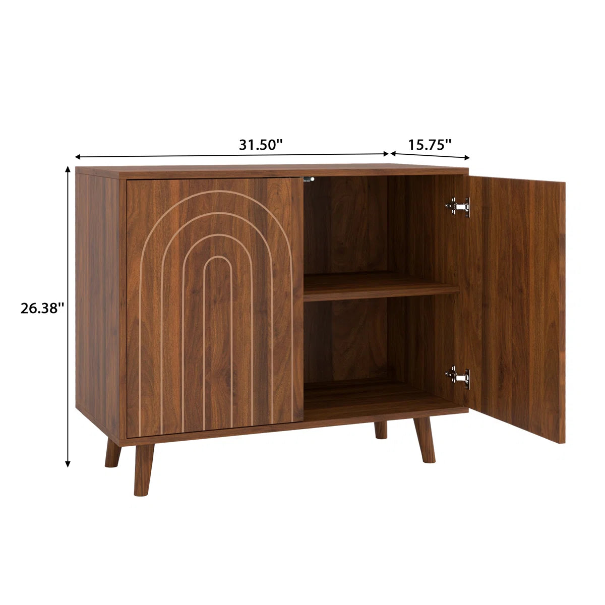 1 Piece Accent Cabinet