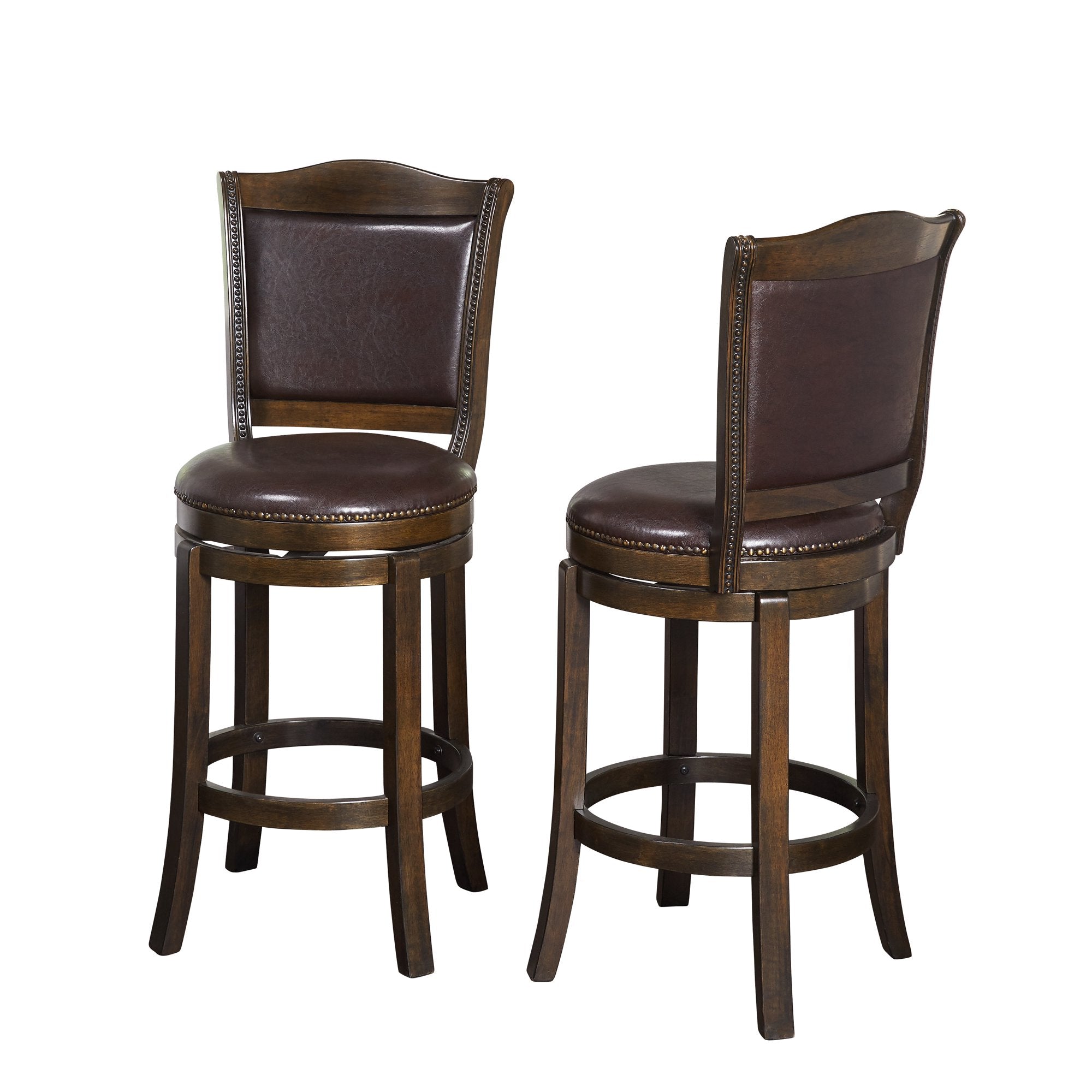 Adam Barstools, Set of 2, Brown