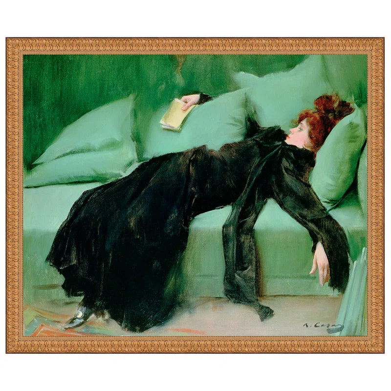 " After The Ball (Young Decadent), 1895 " by Ramon Casas I Carbo'